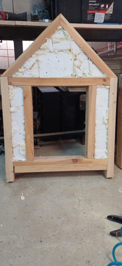 Buda dla małego psa domek ocieplana