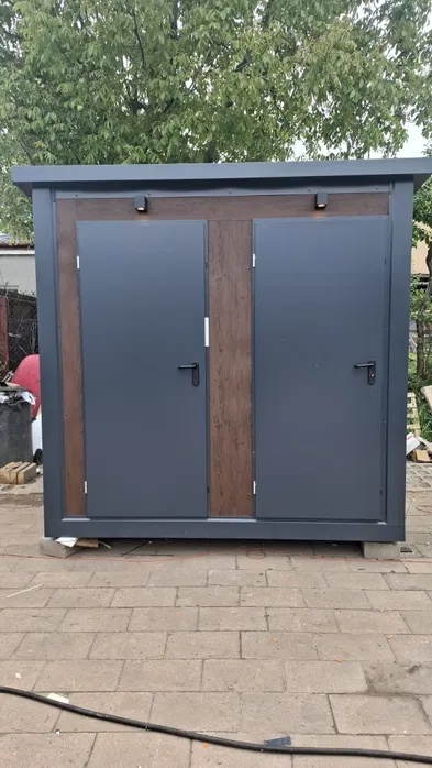 Kontener pawilon sanitarny podwójny