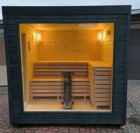 sauna ogrodwa zewnetrzna