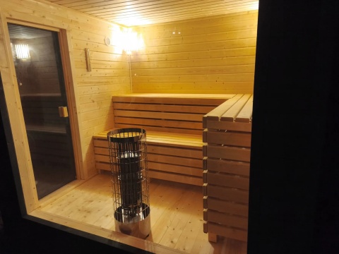 środek sauny ogrodowej