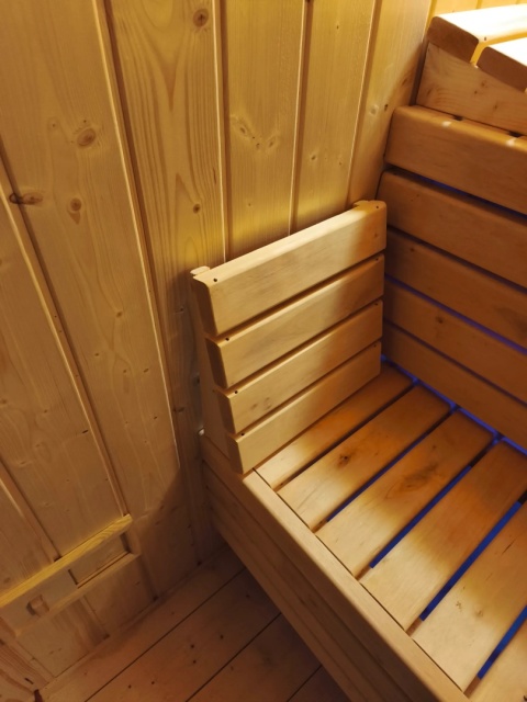 oparcie sauna
