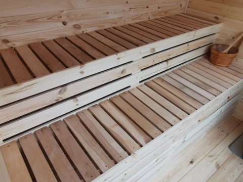 Sauna Ogrodowa 3,5m x 2 m Ocieplona + Piec