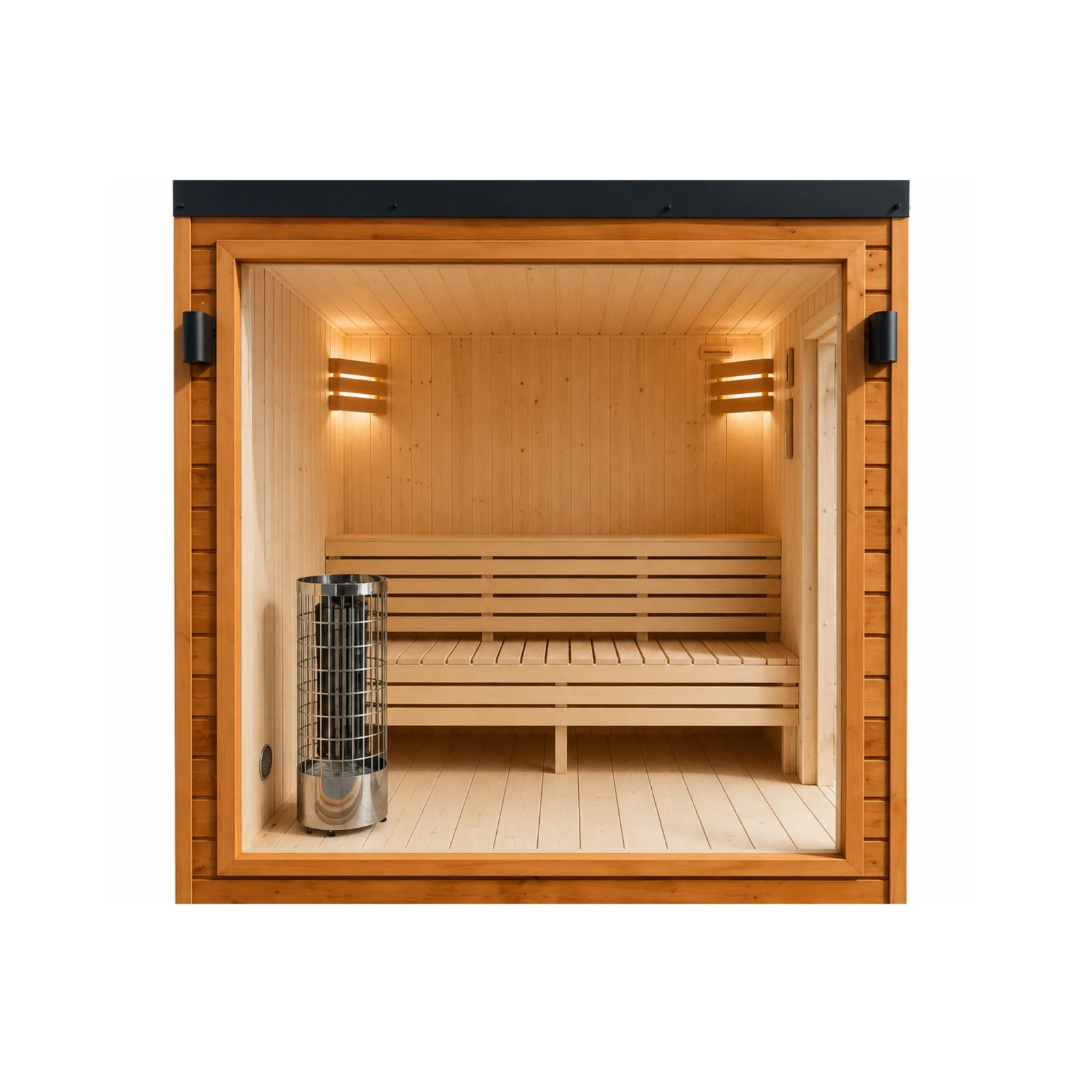 Ogrodowa sauna zewnętrzna