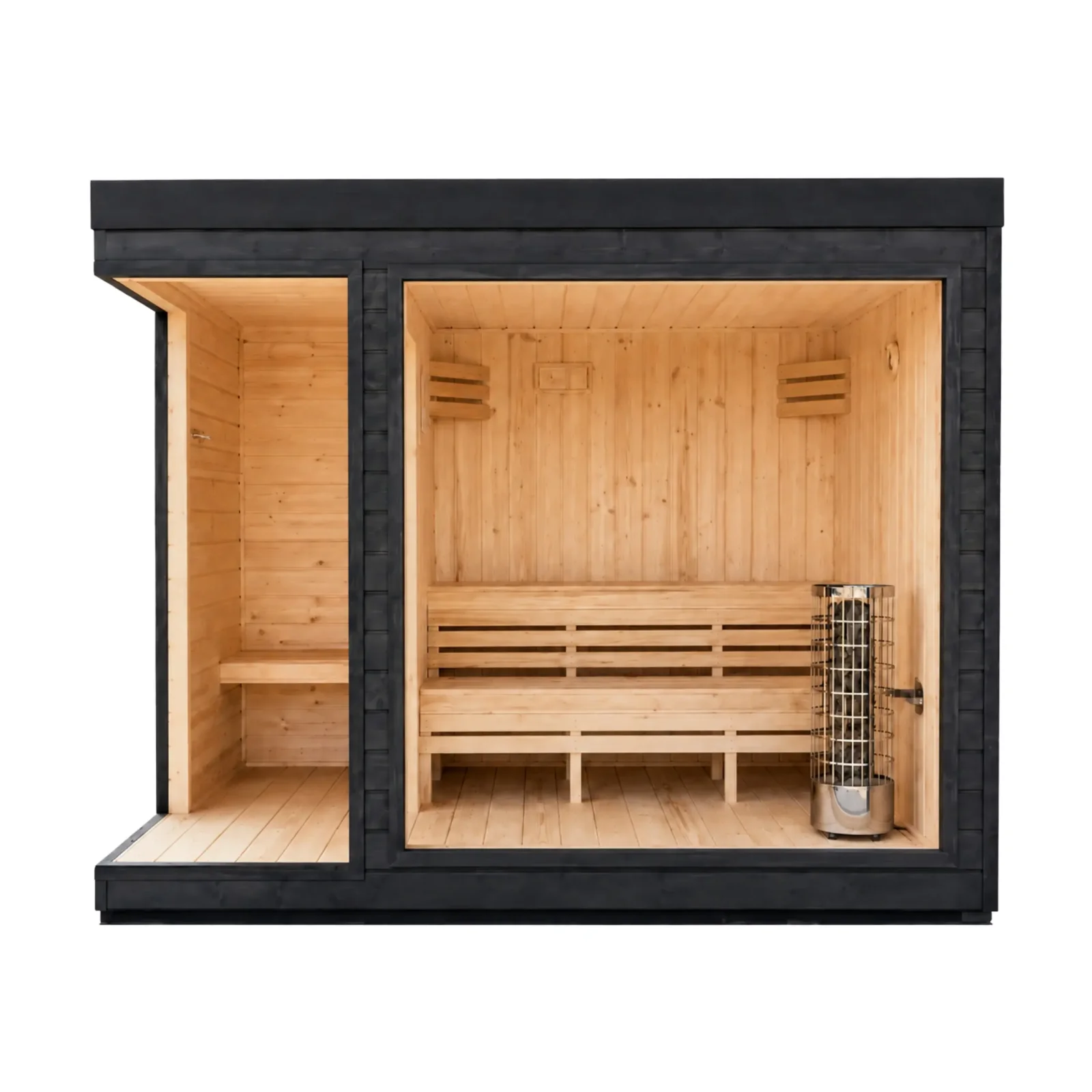 Sauna ogrodowa zewnętrzna
