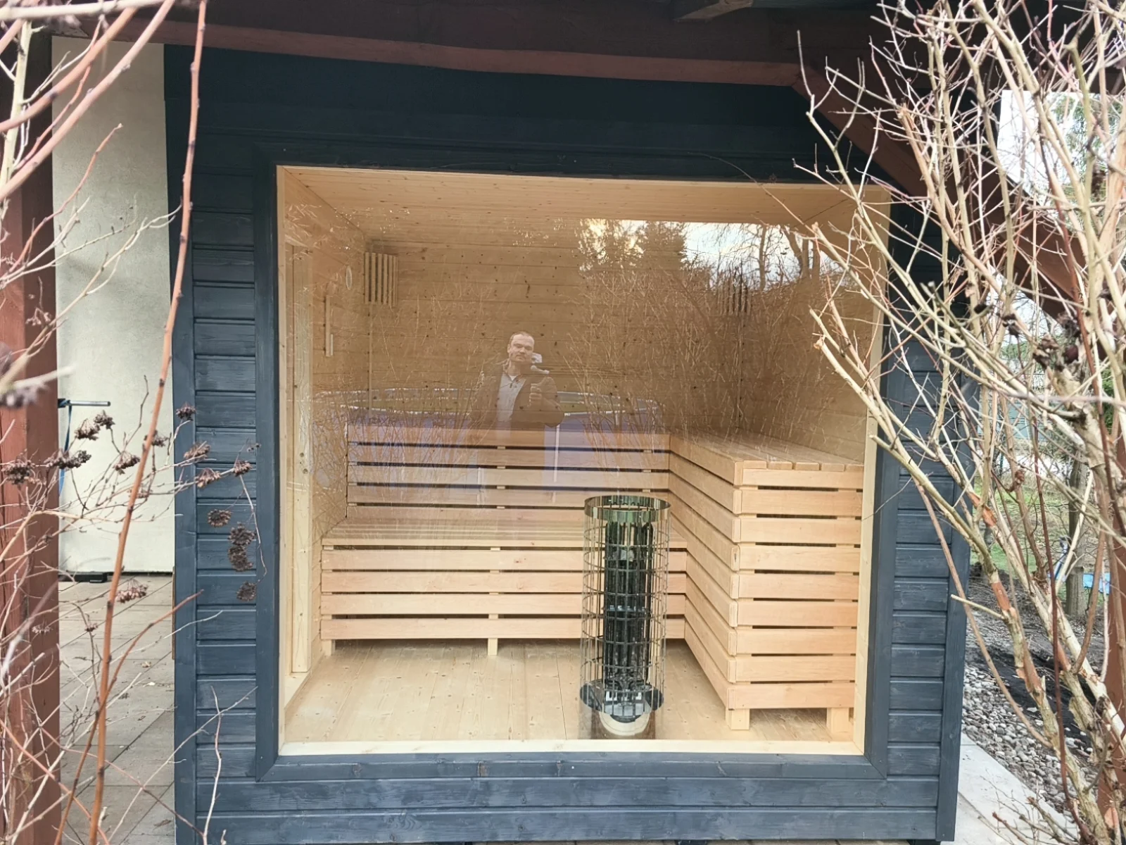 Sauna ogrodowa Olaya 1 realizacja
