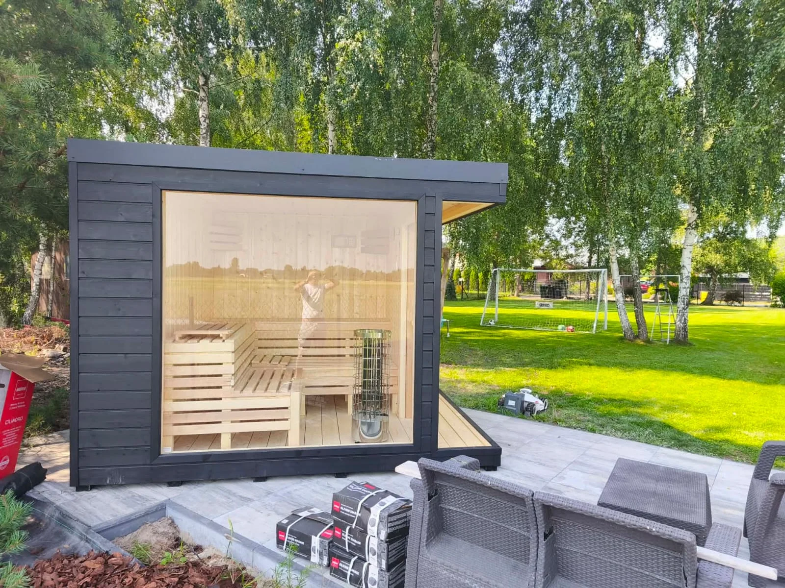 Sauna Ogrodowa Olaya 9 Warszawa 
